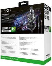 5. NACON RIG XS Słuchawki Przewodowe RIG300PROHX - Czarne