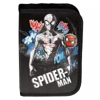 2. Paso Piórnik Dwuklapkowy bez Wyposażenia Spider Man Black SP25WW-P001BW