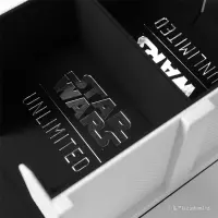 5. Gamegenic: Star Wars Unlimited - Double Deck Pod - Pudełko na Karty - White/Black