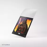 5. Gamegenic: Star Wars Unlimited - Double Sleeving Pack - Koszulki na Karty - Darth Vader