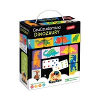 1. Bright Junior Media CzuCzu Domino Dinozaury