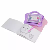 2. Tablica Magnetyczna z Kolorowanką Koci Domek Gabi 552500