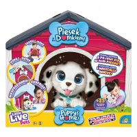 9. Cobi Little Live Pets Interaktywny Piesek z Domkiem Maskotkaa Niespodzianka  Dalmatyńczyk ET26483