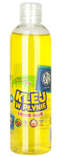 2. Astra Klej W Płynie 250 ml 401119007 Żółty