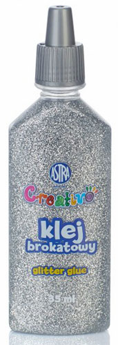 2. Astra Creativo Klej Brokatowy 35 ml 332118001 Srebrny