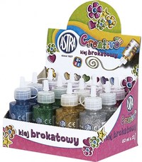 2. Astra Creativo Klej Brokatowy 60 ml 332114004 Fioletowy