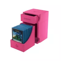 5. Gamegenic: Watchtower 100+ XL Convertible - Ekskluzywne Pudełko na Karty - Pink