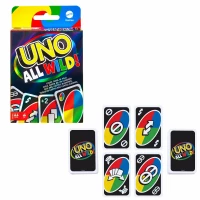2. Mattel Uno All Wild! Dzikie karty HHL33