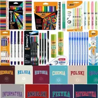 1. BIC Wyprawka Szkolna + Interdruk 10 Zeszytów Tematycznych Gratis