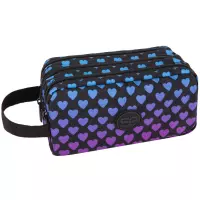 1. CoolPack Primus Piórnik Saszetka Trzykomorowa Prostokątna Dark Marshmallow F060908