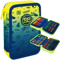 3. CoolPack Jumper 2 Piórnik Dwukomorowy Z Wyposażeniem Football 2T D066339