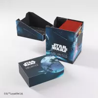 9. Gamegenic: Star Wars Unlimited - Soft Crate - Pudełko na Karty - Darth Vader