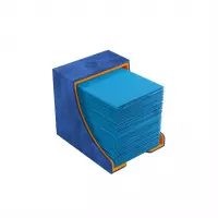 4. Gamegenic: Watchtower 100+ XL Convertible - Pudełko na Karty Blue/Orange - Exclusive Line