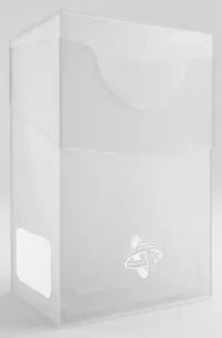 4. Gamegenic: Mini-American Card Holder - 60+ - Pudełko na Karty - Clear