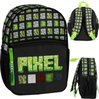 1. Starpak Plecak Mini do Przedszkola Pixel Zielony 527198