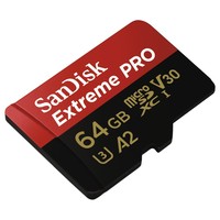 7. Sandisk Micro SD 64GB Extreme Pro (microSDXC) 170MB/s C10 UHS-I U3 V30 A2