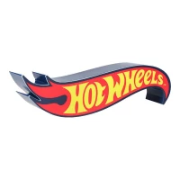 2. Lampka Ścienna / Biurkowa Hot Wheels - Logo 