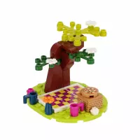 9. Mega Creative Alleblox Klocki Konstrukcyjne 45 elementów Girl Piknik 547907