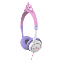 2. Zagg iFrogz Little Rockerz - bezprzewodowe słuchawki naszuszne dla dzieci (księżniczka )