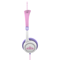 3. Zagg iFrogz Little Rockerz - bezprzewodowe słuchawki naszuszne dla dzieci (księżniczka )