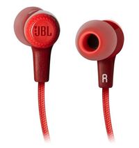 2. JBL Słuchawki Bezprzewodowe Dokanałowe E25BT Czerwone