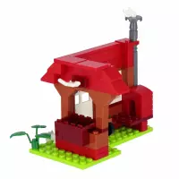 5.  Mega Creative Alleblox Klocki Konstrukcyjne 91 elementów Girl Dom 547908