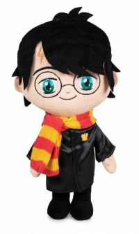 1. Pluszak Harry Potter w zimowym mundurku Hogwartu 30 cm