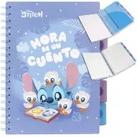 4. Coolpack Kołozeszyt Stitch Pastel B5 100 Kartek Kratka wzór 3 74999PTR