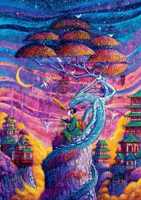 6. Good Loot Imagination Puzzle: Roch Urbaniak Sakura i Ryu / Sakura & Ryu (1000 elementów)