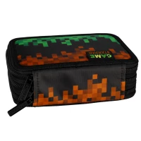 2. Starpak Piórnik Trzykomorowy z Wyposażeniem Pixel Game 485644