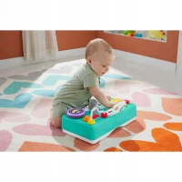 2. Fisher Price Muzyczny Stolik DJ Zabawka Edukacyjna HRB65