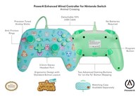 9. PowerA SWITCH Pad przewodowy Animal Crossing New Horizons