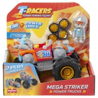 1. MAGIC BOX T-racers Power Trucks - Mega Striker Pojazd + Figurka