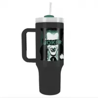 2.  Kubek Podróżny ze Słomką DC Comics Joker - 1180 ml