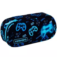 1. AstraBag Piórnik AC6 Saszetka Usztywniona Go Playing 503024062