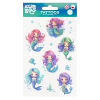 2. Sticker Boo Tatuaż Zmywalny Dla Dzieci Syrenki 540446