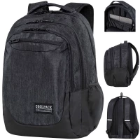 6. CoolPack Soul Plecak Szkolny Snow Black C10164