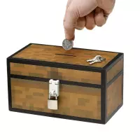 5. Minecraft Skarbonka - Skrzynia