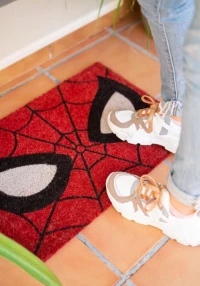 2. Wycieraczka pod Drzwi Marvel Spiderman Eyes Doormat - Oczy 60x40 cm