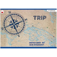 1.  STARPAK Blok Rysunkowy A4 20 Kartek Biały Trip 492044