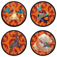 3. Ultra Pro: Pokemon - Alcove Click - Scorching Summit - Pudełko na Karty 
