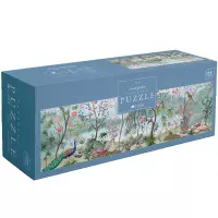 2. Interdruk Puzzle Panoramiczne 1000 el. Secret Garden 3 367884