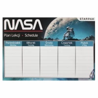 3. Starpak Plan Lekcji z Tabliczką Mnożenia A5 NASA 536141