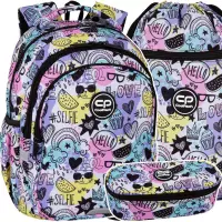 1. CoolPack Jerry Plecak Szkolny Mood F029934 + Worek F070934 + Piórnik F062934