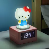 5.  Lampka 3D z Budzikiem Hello Kitty 15 cm