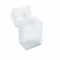 8. Gamegenic: Deck Holder 80+ - Pudełko na Karty - Clear