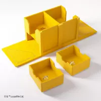 12. Gamegenic: Star Wars Unlimited - Double Deck Pod - Premium Pudełko na Karty - Yellow