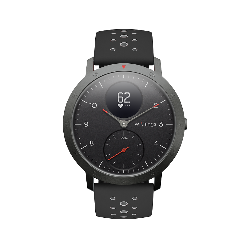 Zegarek Monitorujący Pracę Serca Ranking Withings Activite Steel HR Sport - Zegarek Monitorujący Aktywność