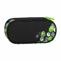 2. Starpak Piórnik Szkolny Tuba Usztywniana z Organizerem Football Green 550910