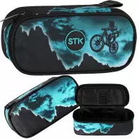 1. Starpak Piórnik Szkolny Tuba Usztywniana Bike Rower Blue 508649